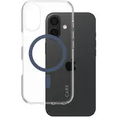 PanzerGlass CARE by Urban Combat MagSafe -suojakotelo, Apple iPhone 16, kirkas / sininen