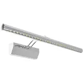 Toolight LED KYLPYHUONEEN SEINÄVALAISIN PEILIN YLLÄ 7W 55CM APP365-1W KROME