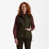 Deerhunter Lady Pam Shooting Waistcoat Graphite Green 38