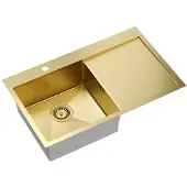 Quadron RUSSEL 111 kultainen teräsallas