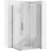 REA Corner Rapid Slide Chrome suihkukaappi