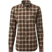 Chevalier Heron Flanellipaita Naisten, 36W, Holly Green Checked