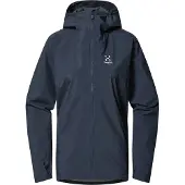 Haglöfs Women's Korp Proof Jacket Tarn Blue Sadetakit M