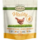 Lukullus 5x1kg Vitality ruoansulatuksen tukeminen kana viljaton