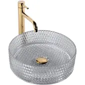 REA Jalustallinen pesuallas Cristal Light Grey