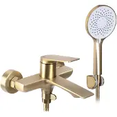 REA AVALON Brushed Gold -kylpyhana
