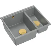 Quadron Logan 150 Grey Metallic graniitti pesuallas