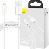 Baseus cable USB A to Lightning 2,4A Superior CALYS-B02 1,5 m white ()