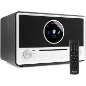 Audizio Lucca Internet-radio DAB+ ja CD-soittimella musta