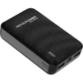 RealPower PB-10000 SE, 10000 mAh, Litium polymeeri (LiPo), Musta (415547)