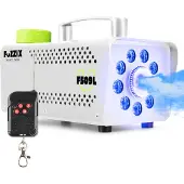 Fuzzix F509LW Smoke Machine 9 LED RGB White Edition