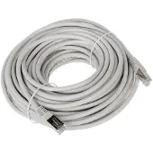 Lanberg patch cable - 15 m - grey RAL 7035 - Harmaa - 15m