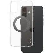 PanzerGlass Care by iPhone 16 Plus MagSafe Kickstand -suojakuori, Musta
