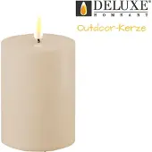 Deluxe Home Art LED-ulkovalo 7,5x10 cm hiekkaa