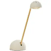 Epeios LED-pöytävalaisin 7W Halos, valkoinen
