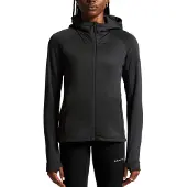 Craft Women's Adv Explore Power Fleece Hood Jacket Black L