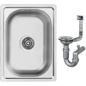 Kuchinox Keittiön teräsallas Mini 35x48