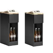 SoBuy Kapea yöpöytä laatikolla FBT111-SCHx2