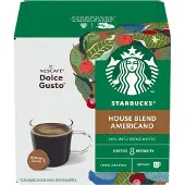 Starbucks NESCAFÉ Dolce Gusto koneisiin sopivat kahvikapselit House Blend Americano, 12kpl.