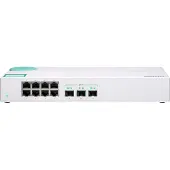 Qnap QSW-308S, Hallitsematon, Gigabit Ethernet (10/100/1000)
