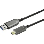 VivoLink – USB-A to USB-C M/M Optic (PROUSBCAMMOP25)