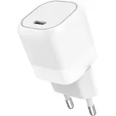 Ginza.se Laturi 220V 1xUSB-C PD/PPS 25W White