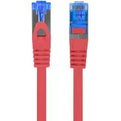 Lanberg PATCHCORD CAT.6A S/FTP LSZH CCA 20M RED FLUKE PASSED LANBERG (PCF6A-10CC-2000-R)