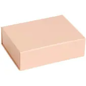 HAY Colour Storage XS laatikko kannella 16,5x22,5 cm Soft pink