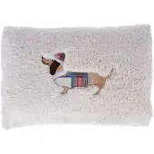 TIAKI Funny Winter Dog -tyyny 50x30cm koira
