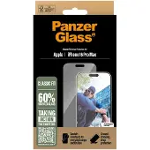 PanzerGlass Screen Protector Classic Fit -panssarilasi, Apple iPhone 16 Pro Max