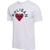 Hummel T-paita Roligan - Valkoinen, koko Large
