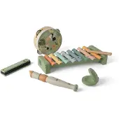 Dantoy Multi Music Set Wooden In Gift Box 5 Parts - Multi/patterned - 27.2X15.8X5CM