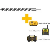 DeWalt Spiraalinen poranterä puulle DT4650-QZ; 30x280/380 mm
