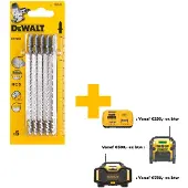 Dewalt Pistosahanterä DT2051-QZ; 132 mm; 5 kpl.