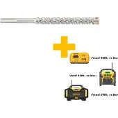 Dewalt Betoniporanterä Extreme; 28x370 mm; SDS-max