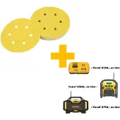 Dewalt Hiomapaperi DT3138-QZ; 150 mm; K320; 25 kpl.