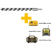 DeWalt Spiraalinen poranterä puulle DT4646-QZ; 24x280/380 mm