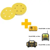 DeWalt Hiomapaperi DT3127-QZ; 150 mm; P240; 10 kpl.