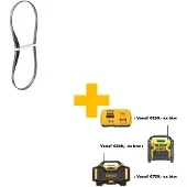 DeWalt Vannesahanterä DT8468-QZ; 690x0,5x1,4 mm; 18 TPI; 3 kpl.