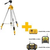 DeWalt teleskooppijalusta - alumiini - kiinnitys 1/4' - DE0733-XJ