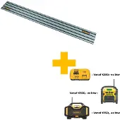 DeWalt Ohjauslevy DWS5022; 1,5 m
