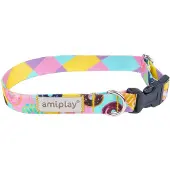 Amiplay säädettävä kaulapanta Be Happy Donut, S