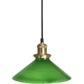 PR Home Riippuvalaisin August, vihreä, Ø 25 cm himmennettävä, Vihreä, Olohuone/ruokailutila, Lasi, Design