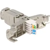 DeLOCK – Coupler for network cable Cat.6 STP toolfree (86928)