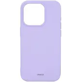 Onsala Collection iPhone 15 Pro Silicone suojakuori (violetti)