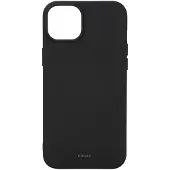 Onsala Collection iPhone 15 Plus Silicone suojakuori (musta)