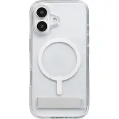 Zagg Crystal Palace Snap Kickstand - protective case with stand for iPhone 16 compatible with MagSafe (clear)
