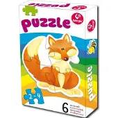 Kukuryku First Puzzle, Animals 1 (G-0321)