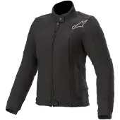 Alpinestars Banshee Fleece naiset Moottoripyörätekstiilitakki Musta Naiset, size S