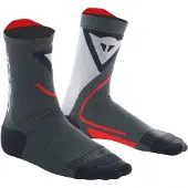 Dainese Thermo Mid Moottoripyöräsukat Musta/Punainen unisex, size 39-41